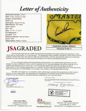 Load image into Gallery viewer, Arnold Palmer Autographed Masters Flag Display