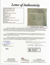 Load image into Gallery viewer, Robert Jones Autographed Letter display