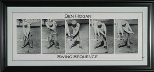 Ben Hogan Swing Sequence Panoramic BW