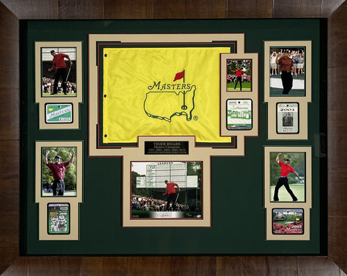 Tiger Woods Masters Champion Collection Autographed